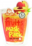 T.L.BAI Тканевая фруктовая маска для лица сочный персик