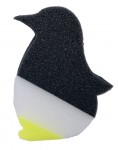 Губка банная для тела  Пингвин 16,3*12,5*4см 
